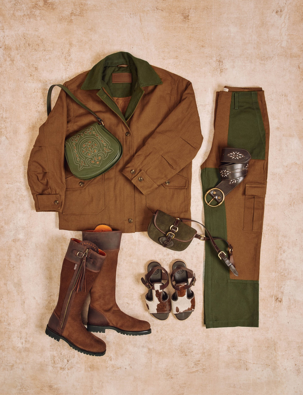Saddle Suede Belt Bag