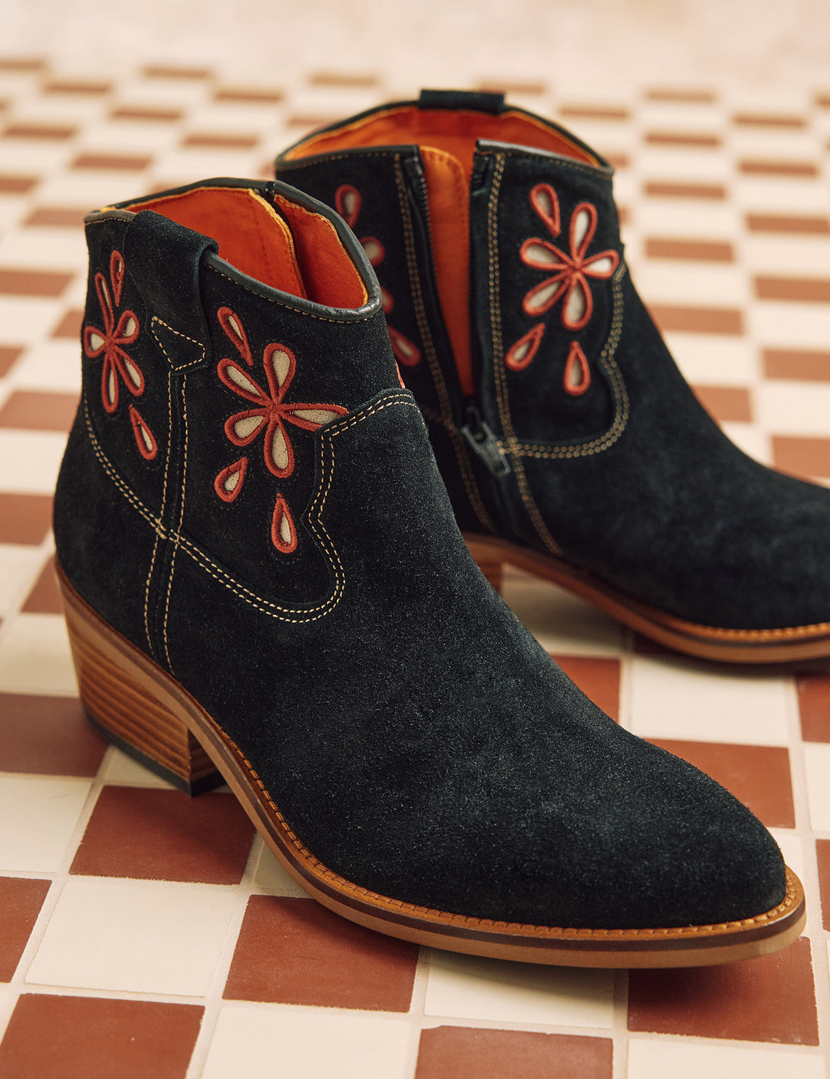 Cassidy Cut Out Floral Boot