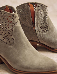 Cassidy Cut Out Lace Boot