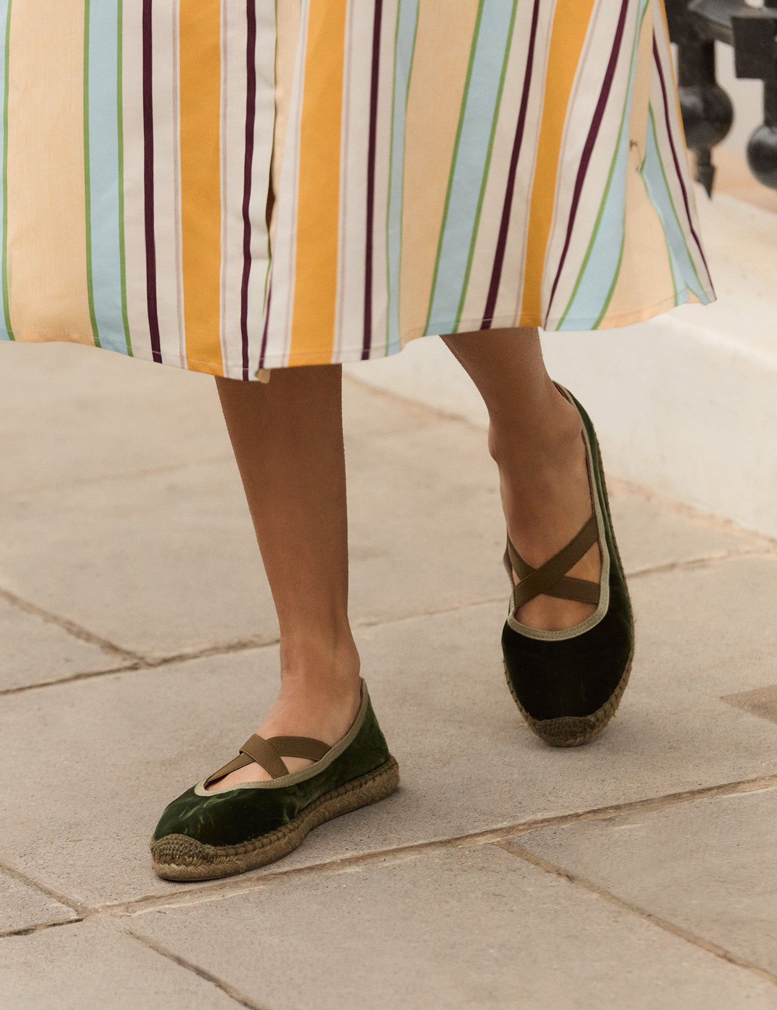 Chico Velvet Espadrille