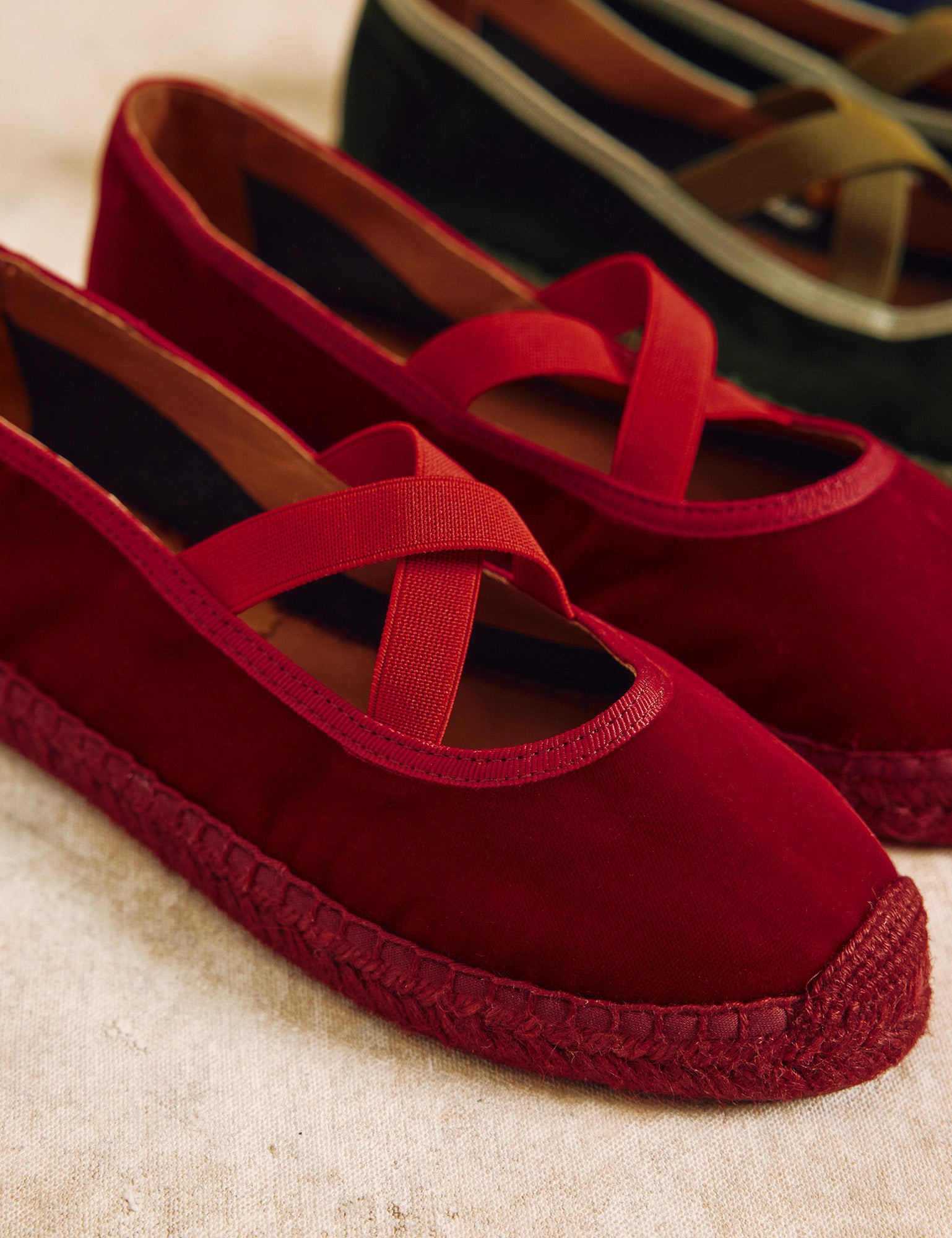 Chico Velvet Espadrille