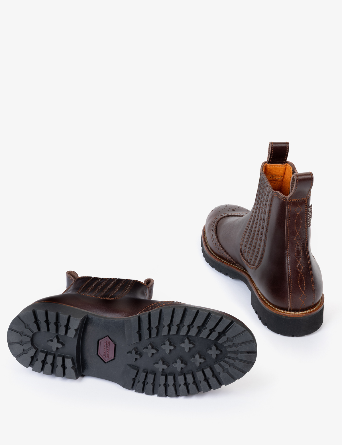 Oscar Brogue-Tip Boot
