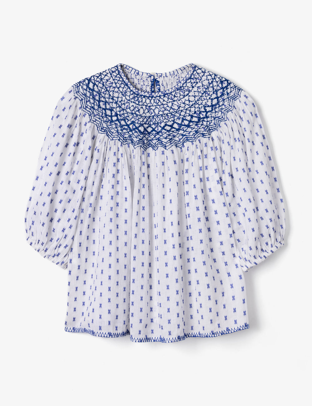 Ermioni Smocked Blouse