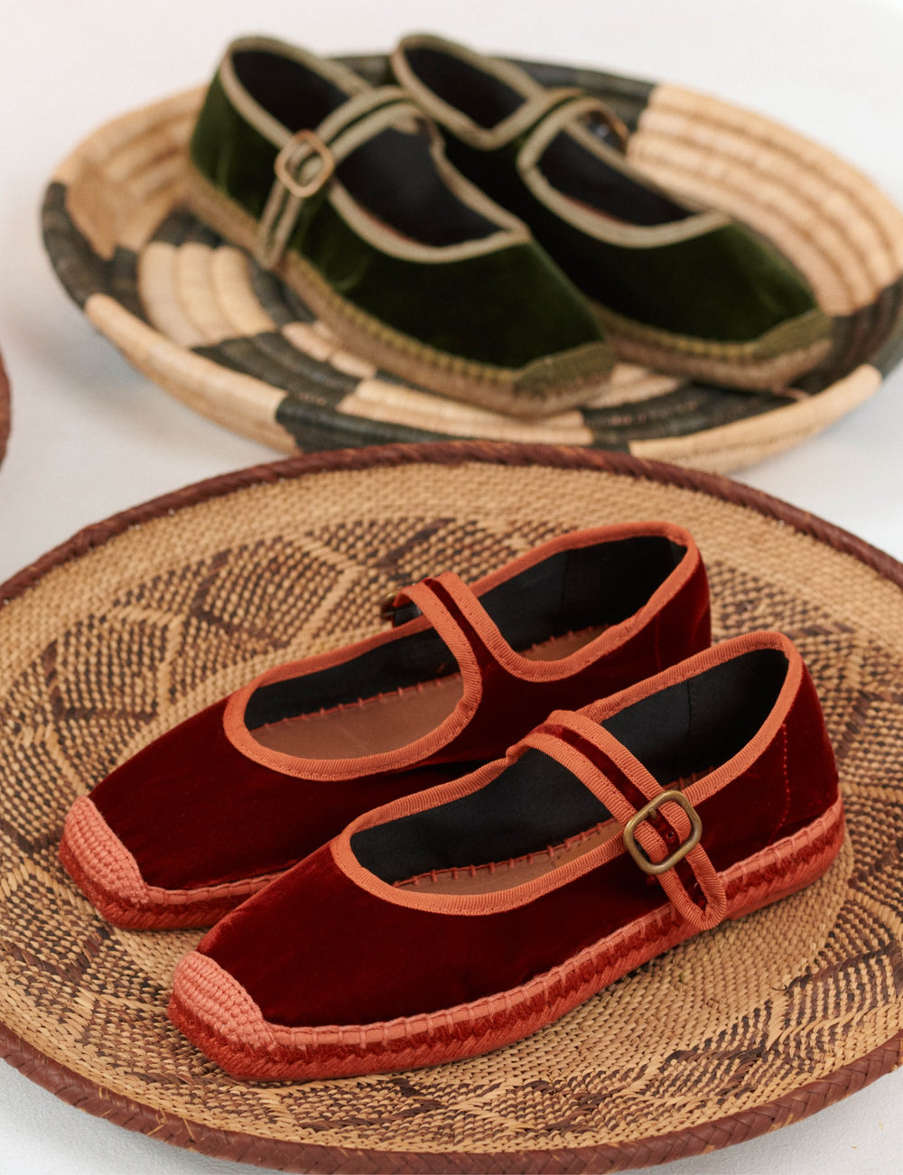 Flora Velvet Espadrille