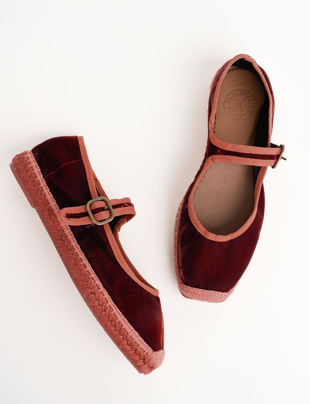 Flora Velvet Espadrille