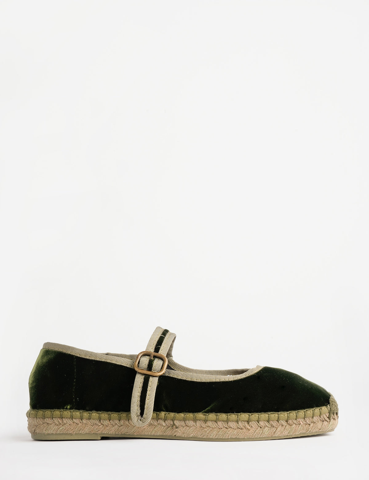Flora Velvet Espadrille