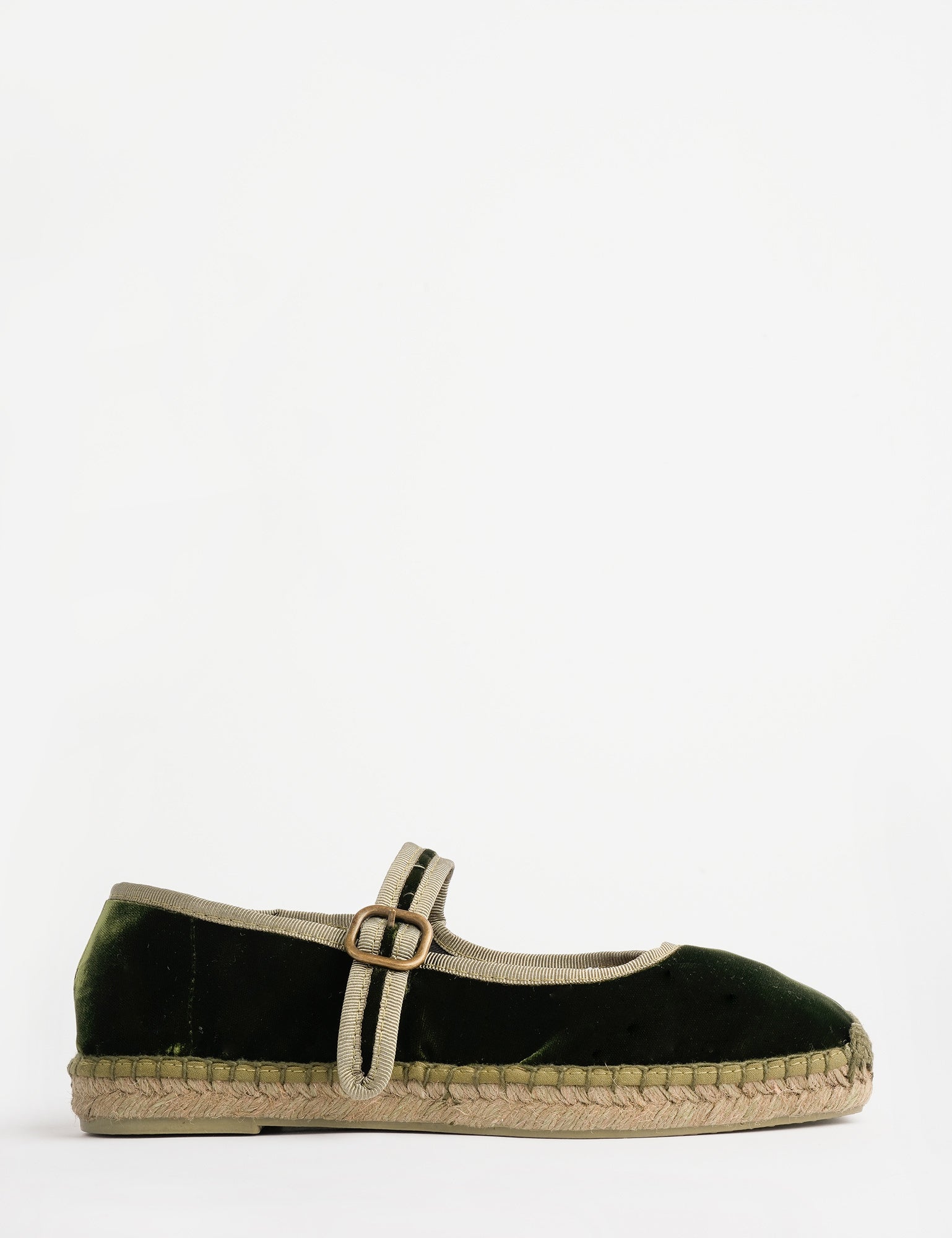 Flora Velvet Espadrille