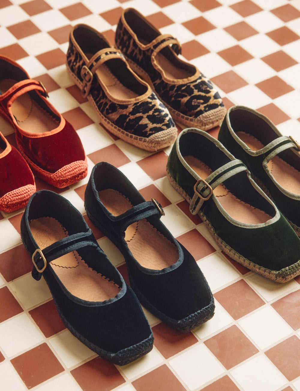 Flora Velvet Espadrille