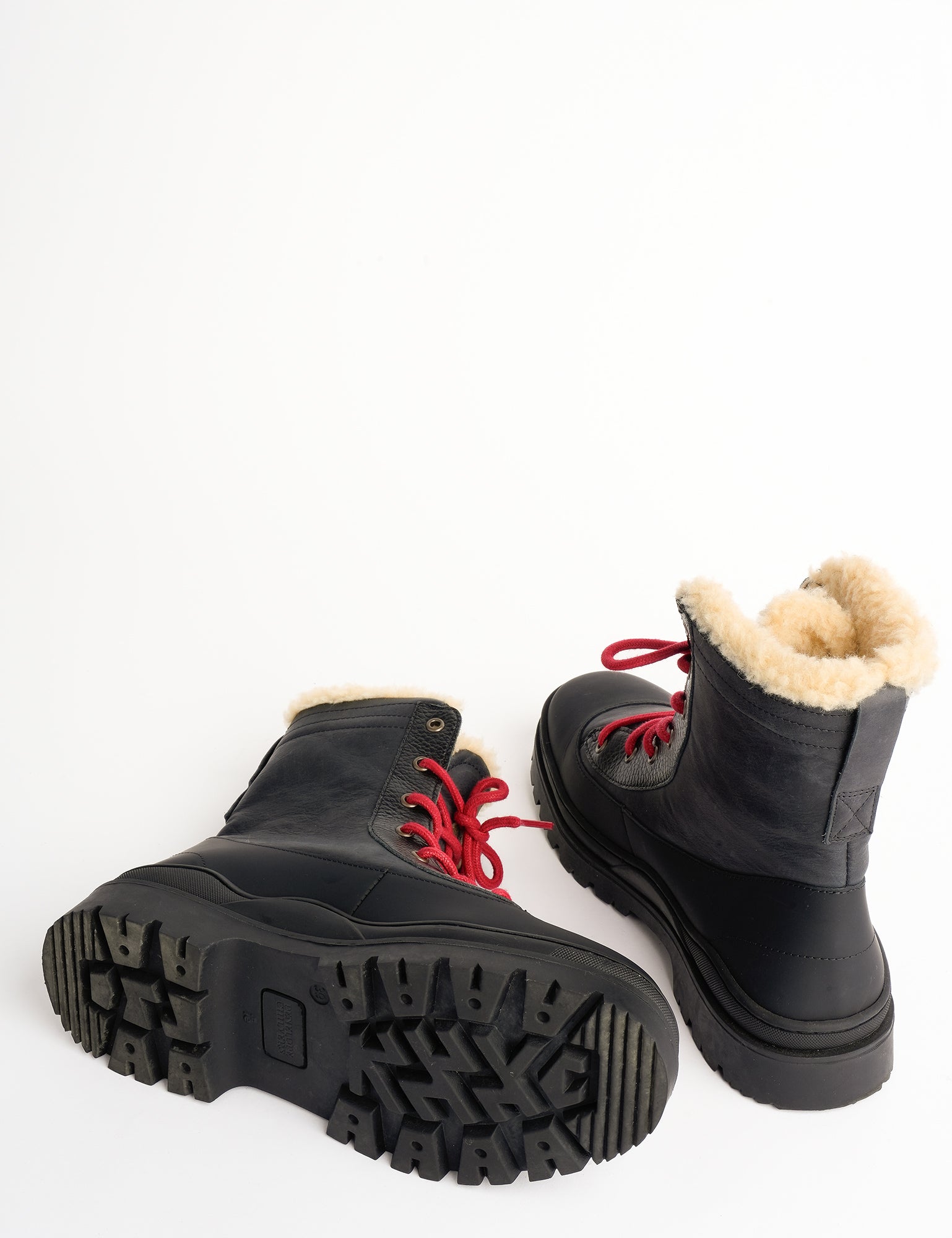 Florist Leather Wool-Lined Boot