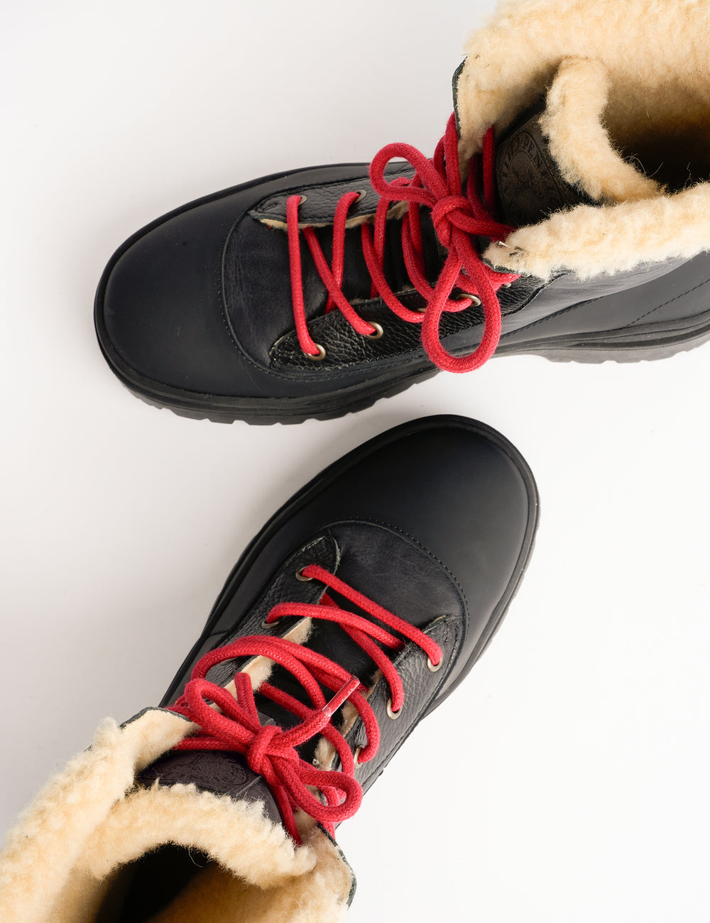 Florist Leather Wool-Lined Boot