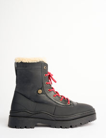 Florist Leather Wool-Lined Boot