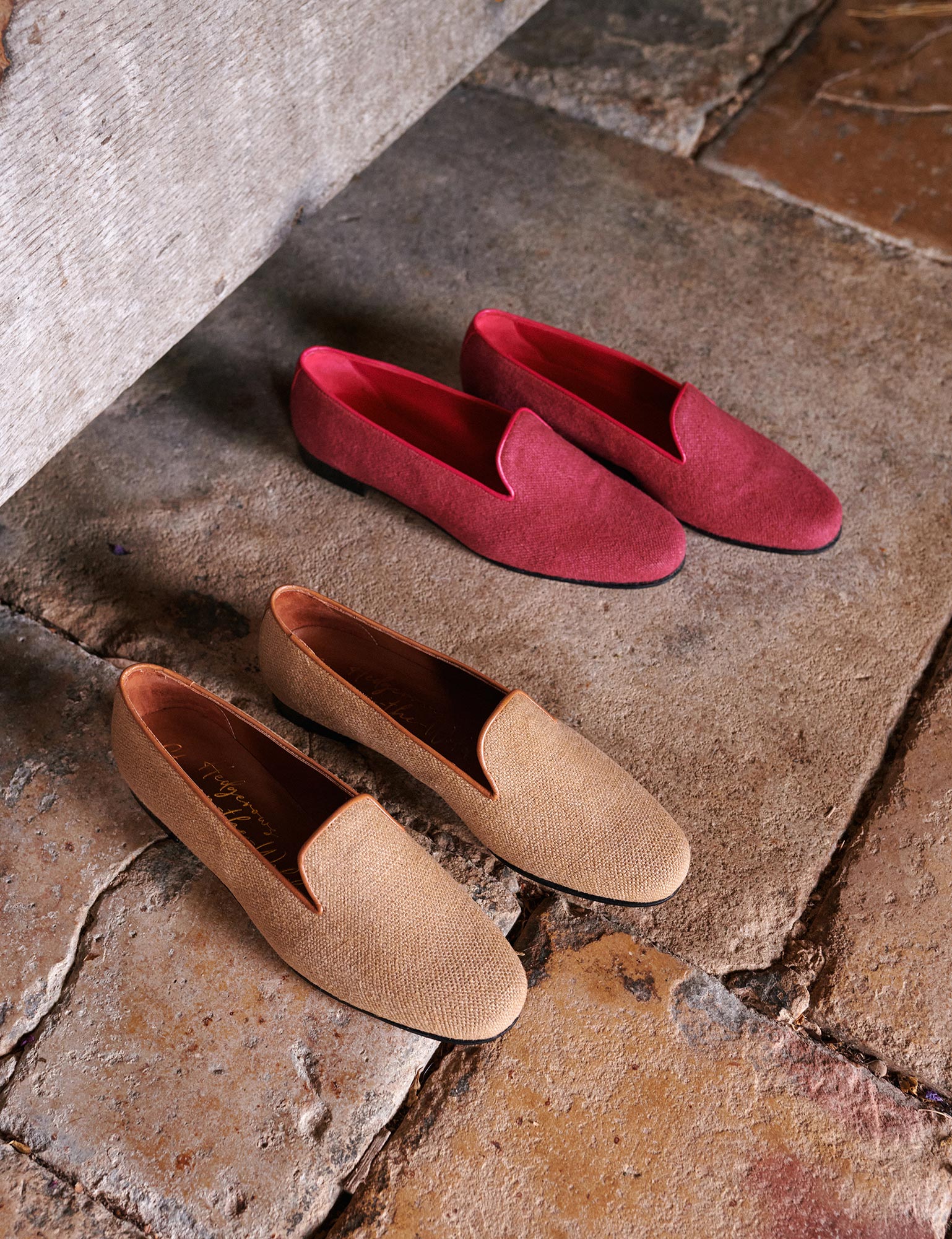 Hedgerows Dandy Linen Slipper
