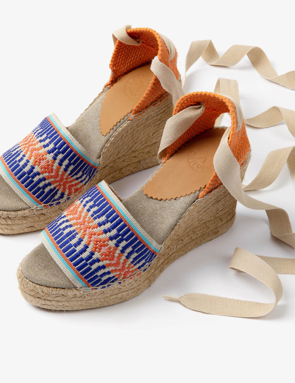 High Costa Savannah Weave Espadrille