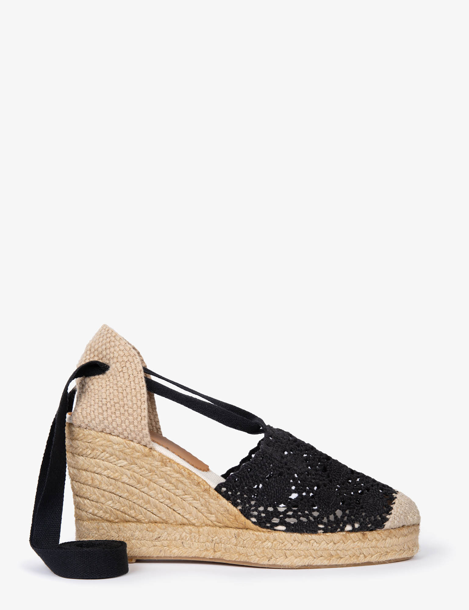 High Valenciana Lace Espadrille