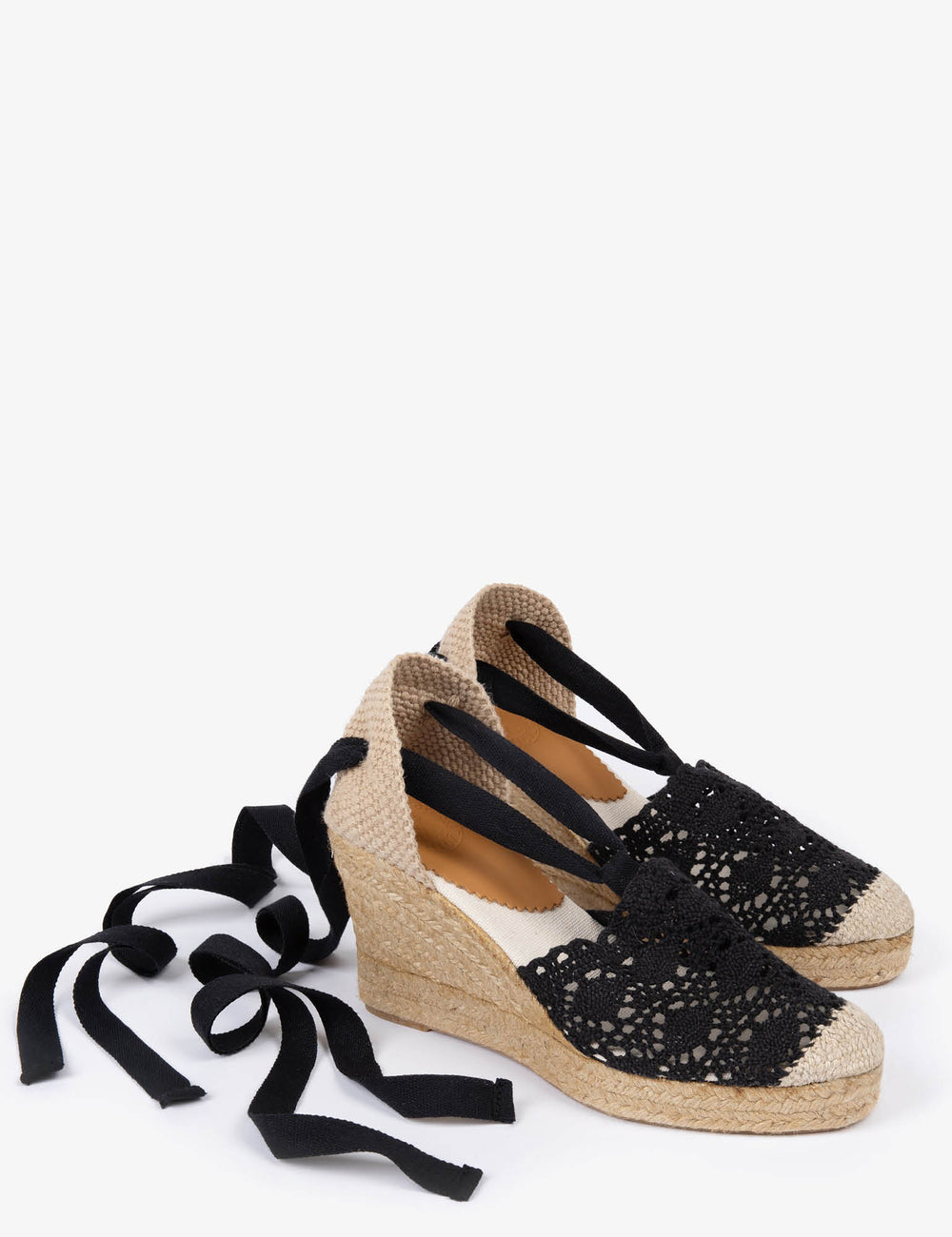 High Valenciana Lace Espadrille
