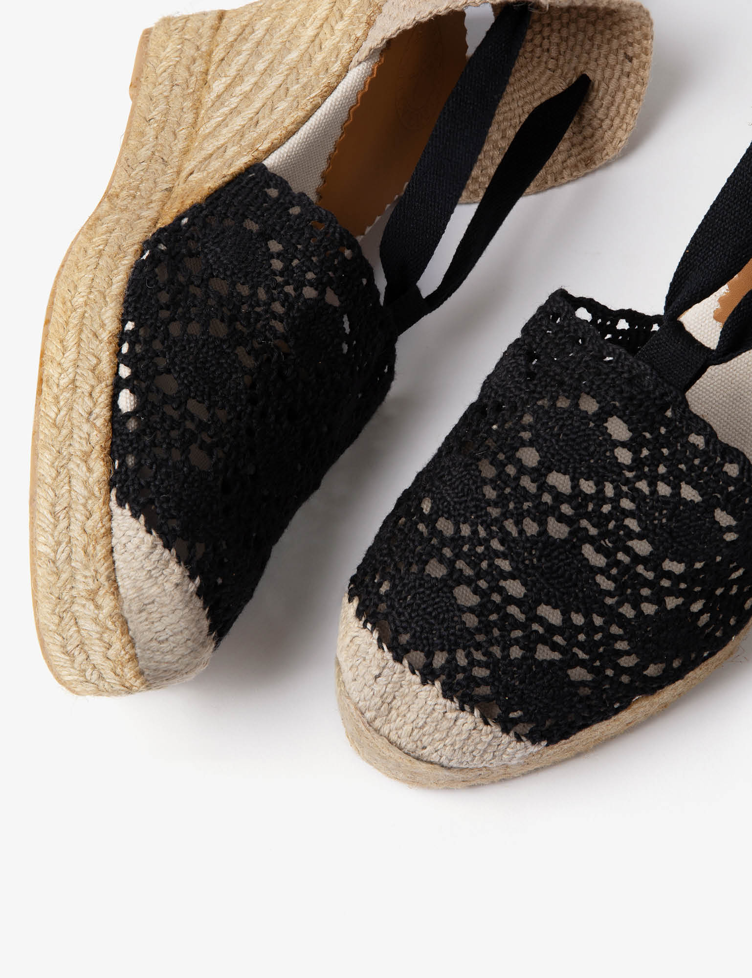 High Valenciana Lace Espadrille