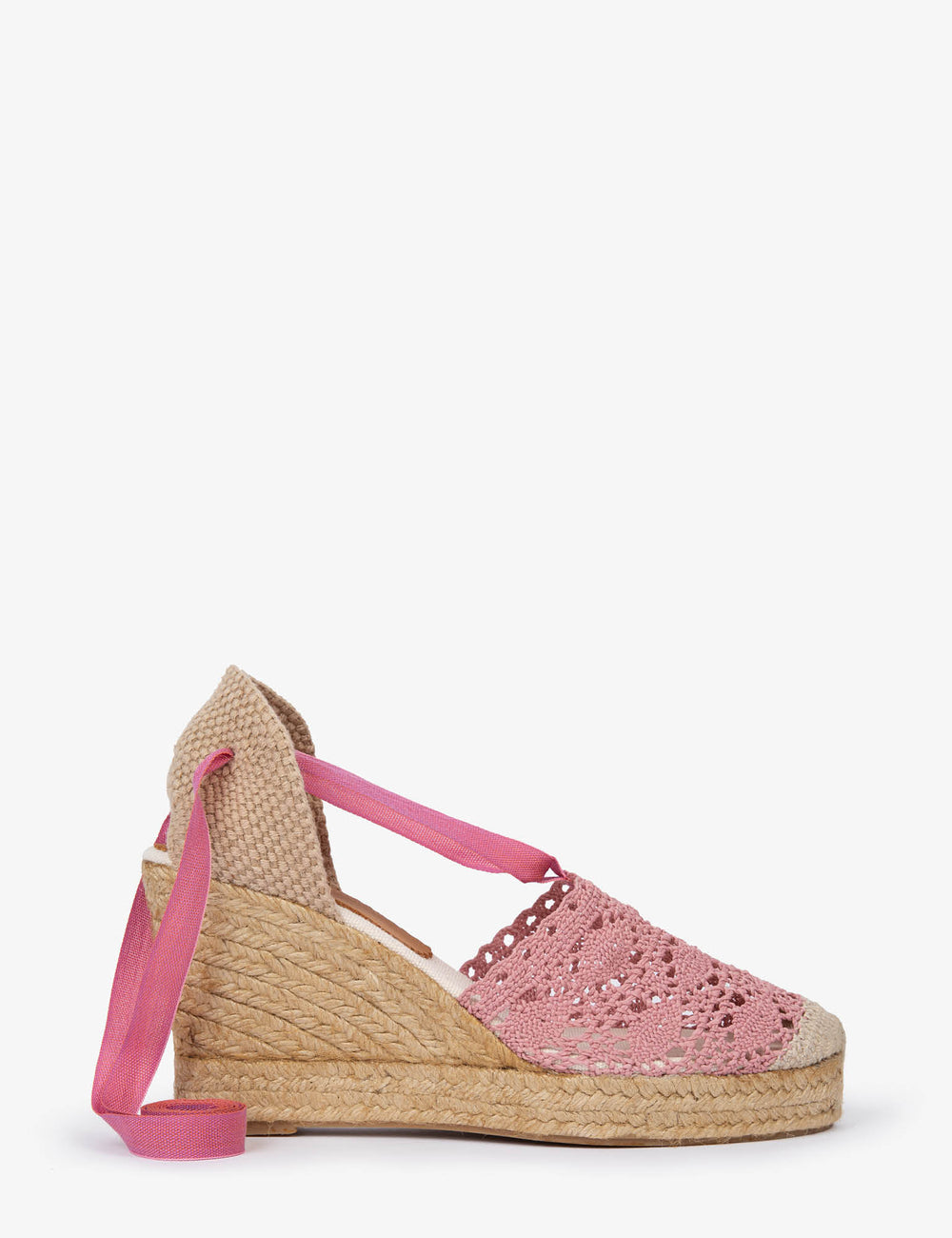 High Valenciana Lace Espadrille