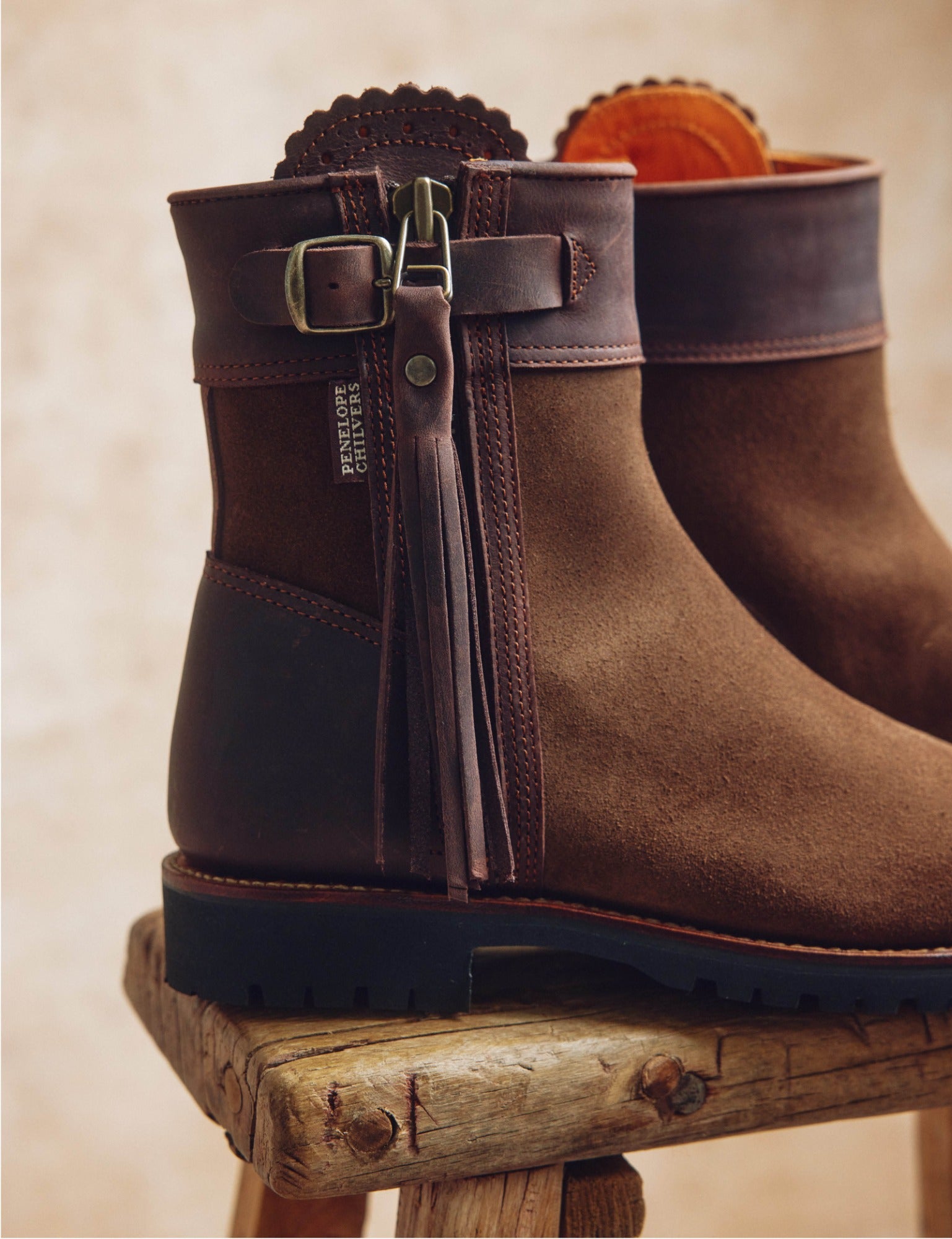 Inclement Cropped Tassel Boot