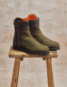 Inclement Cropped Tassel Boot