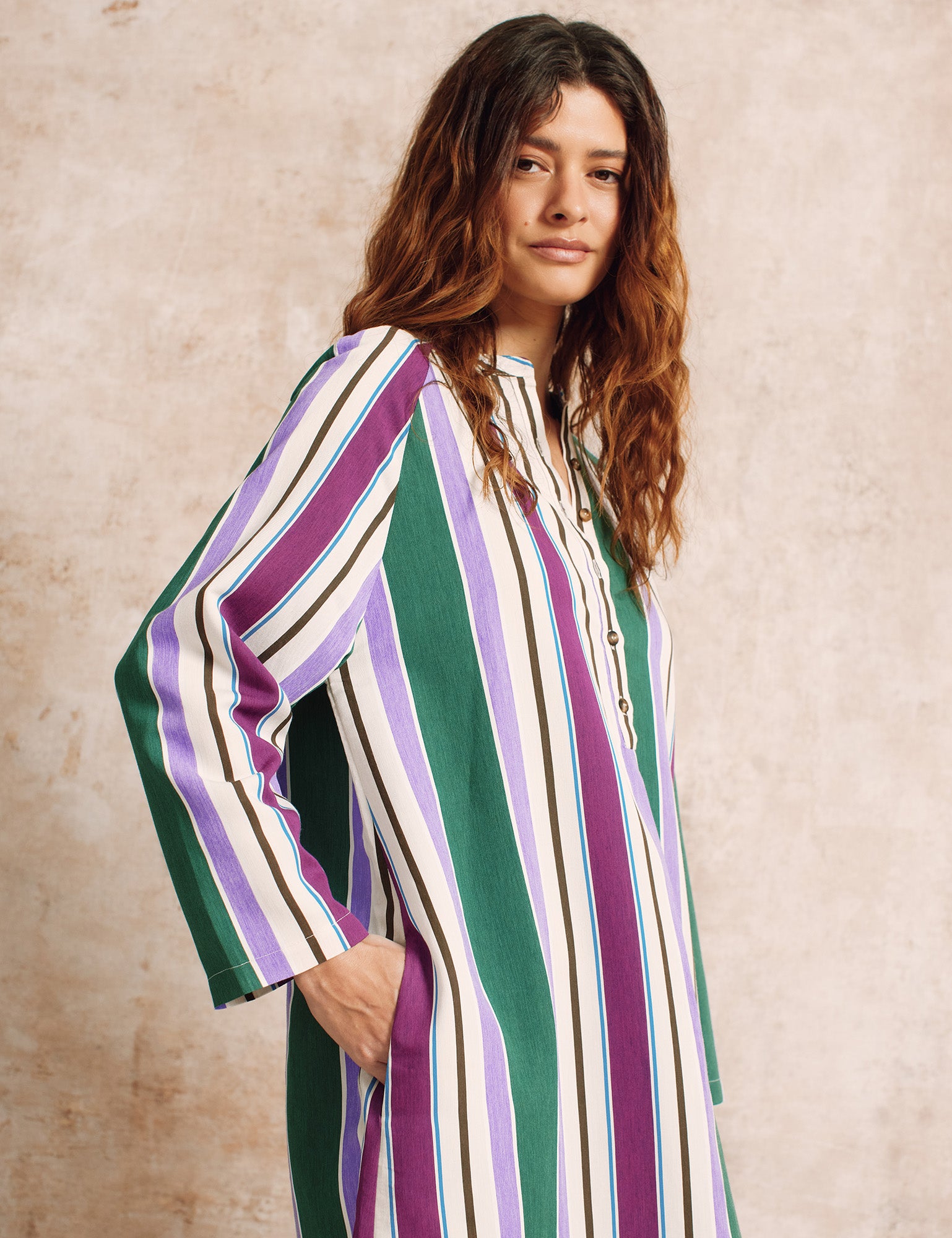 Mala Stripe Kaftan