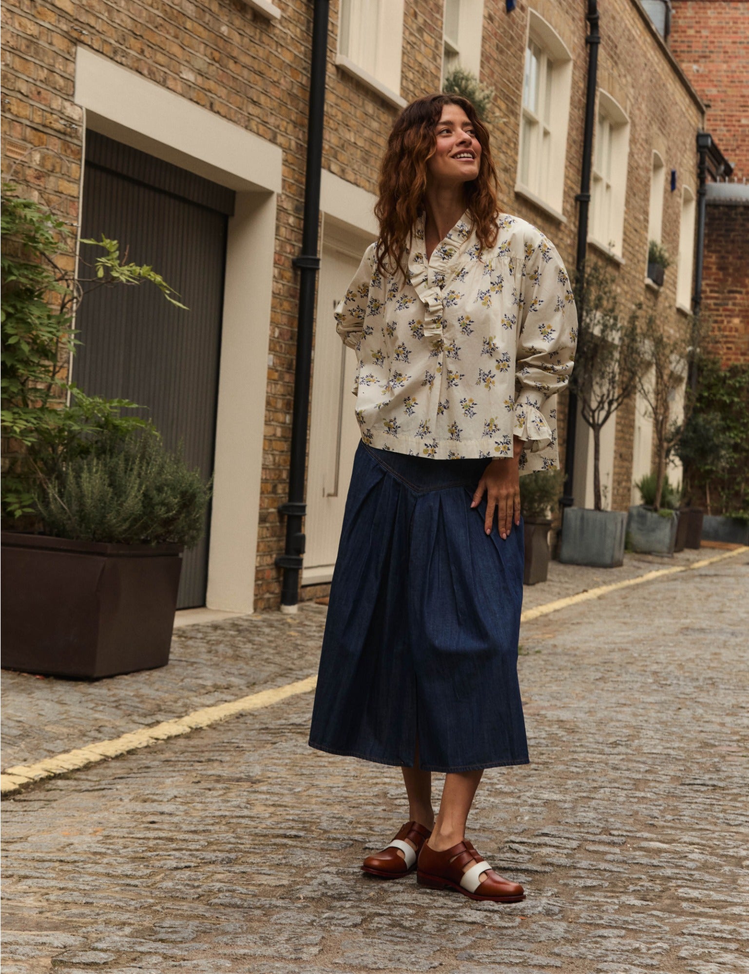 Lancaster Denim Skirt