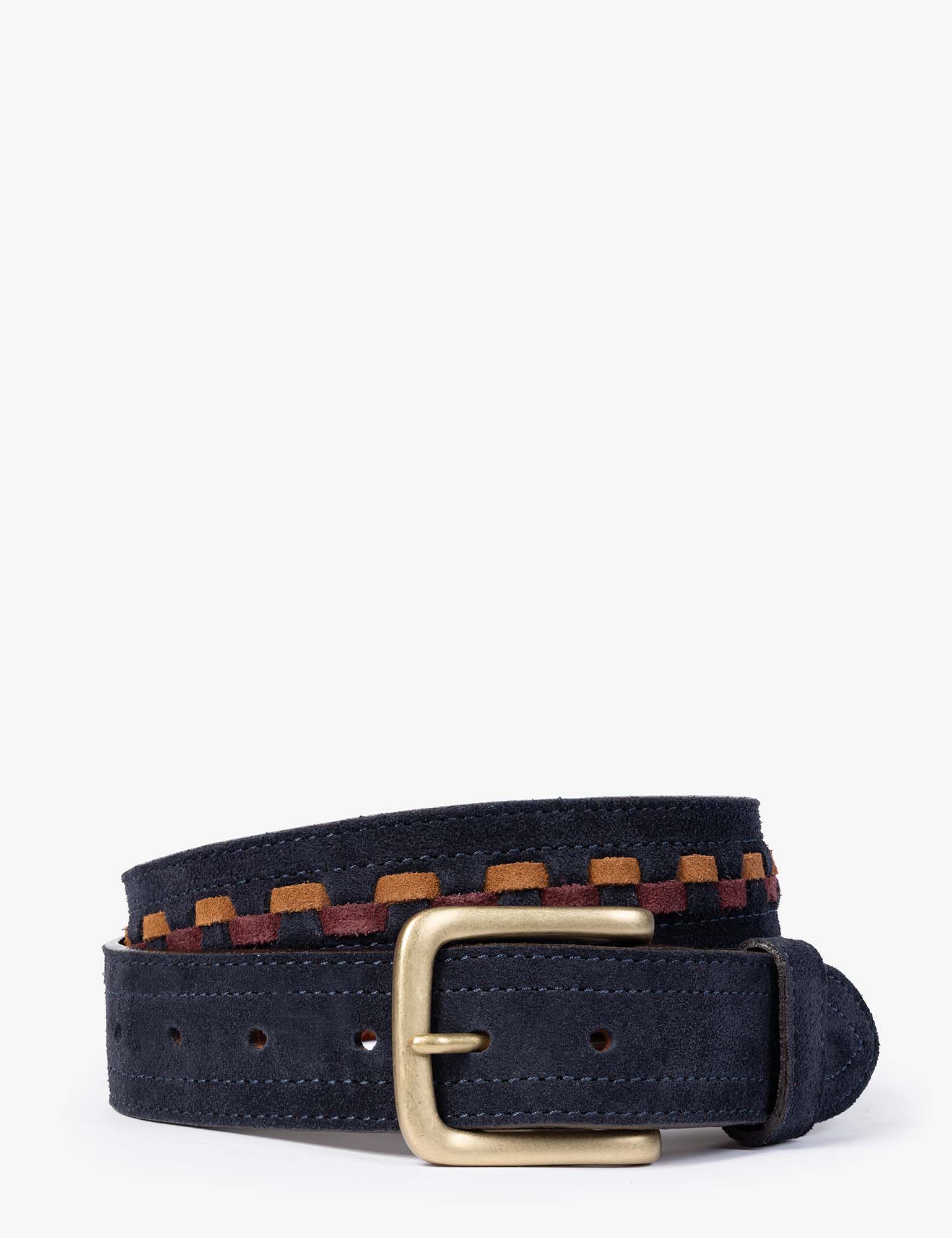 Link Suede Belt