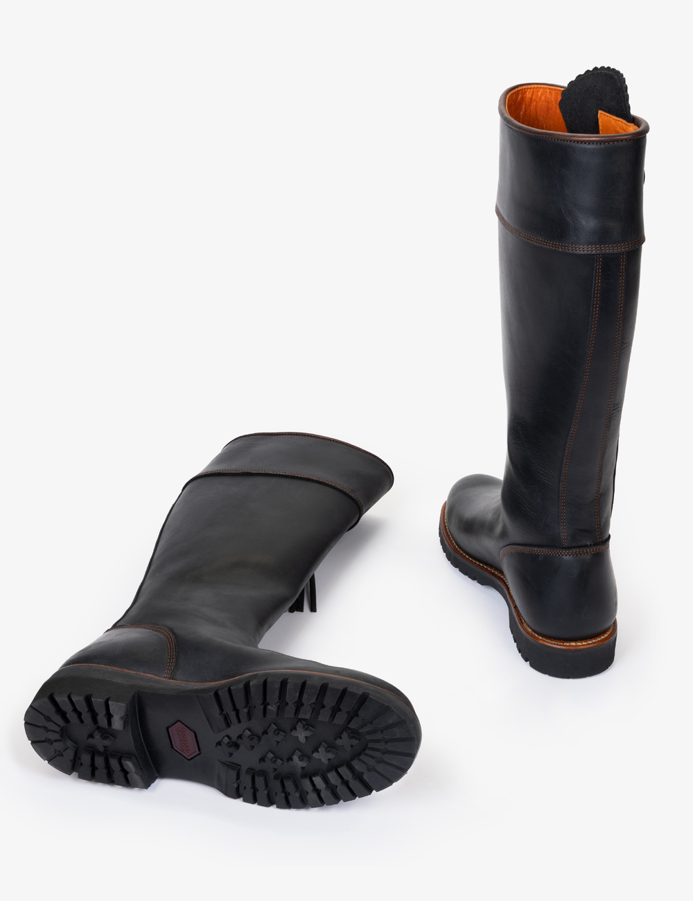 Inclement Long Leather Tassel Boot