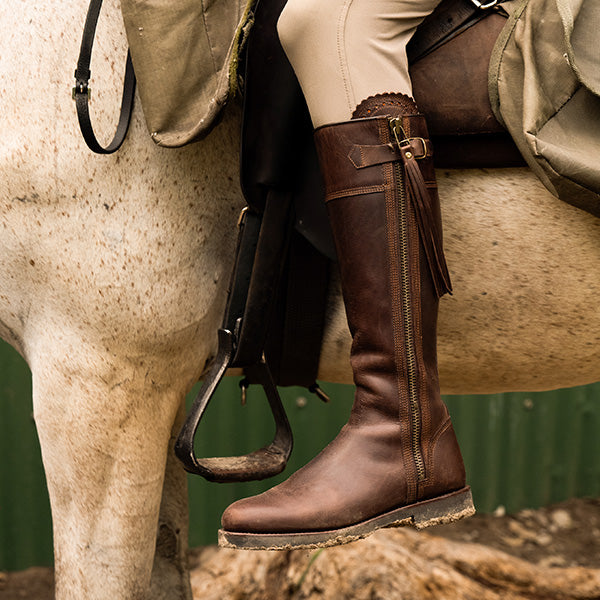 long tassel boots 1