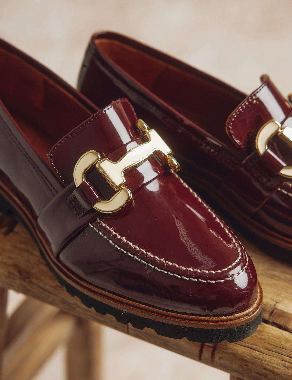 Low Monti Patent Loafer