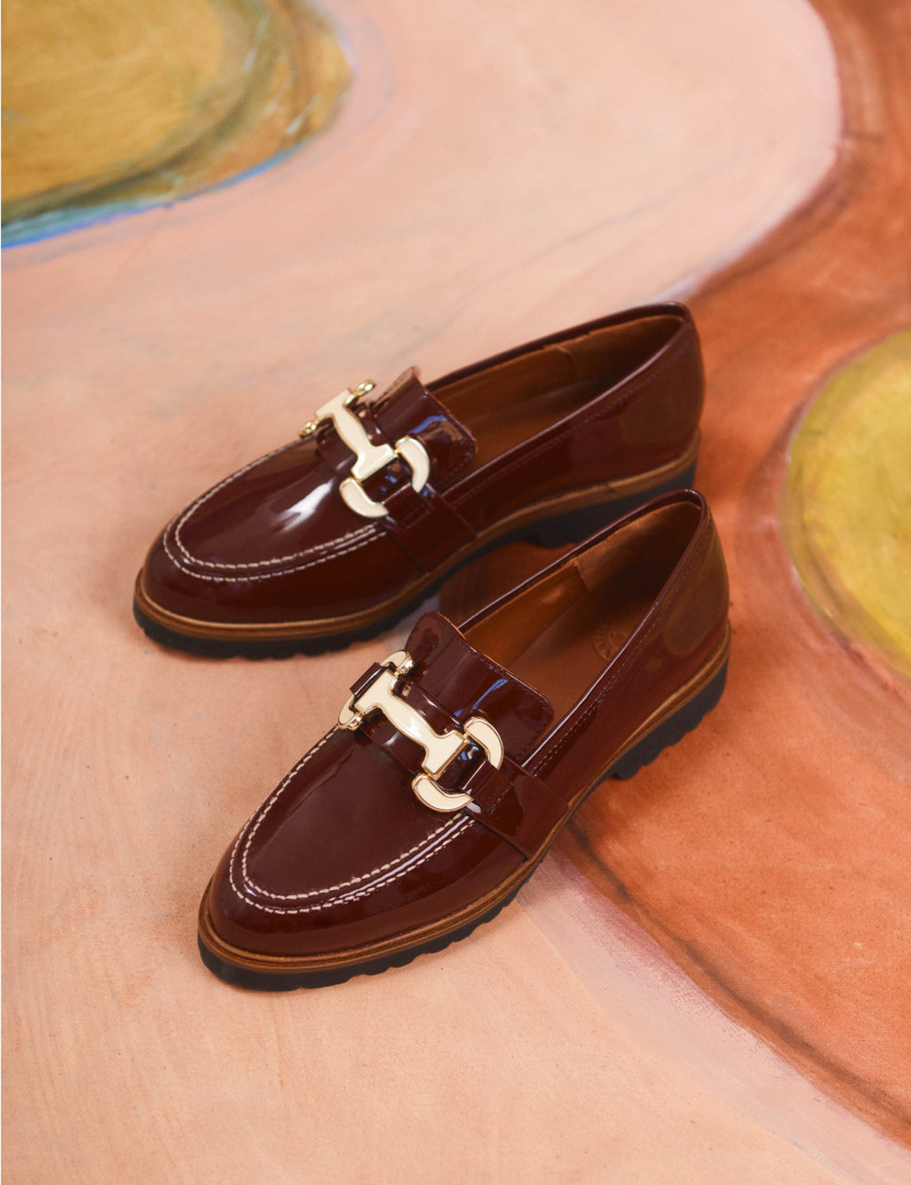 Low Monti Patent Loafer