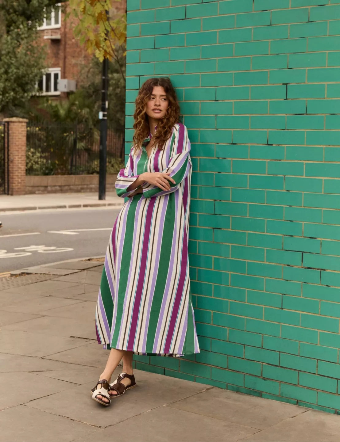 Mala Stripe Kaftan