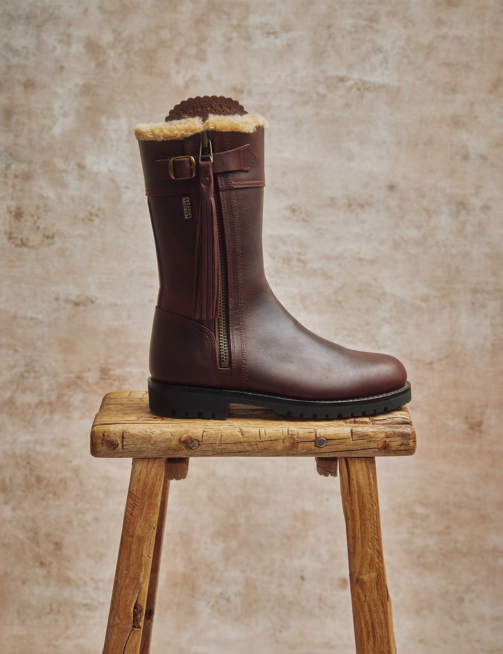 Midcalf Lined Tassel Boot