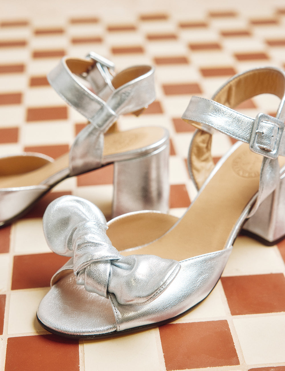 Minnie Leather Sandal