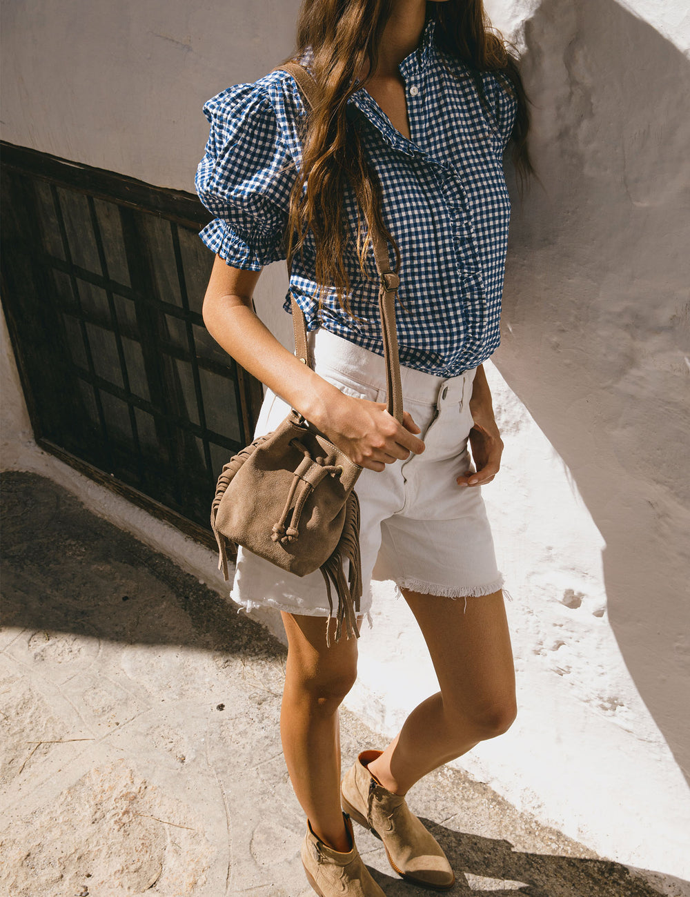 Monday Gingham Blouse