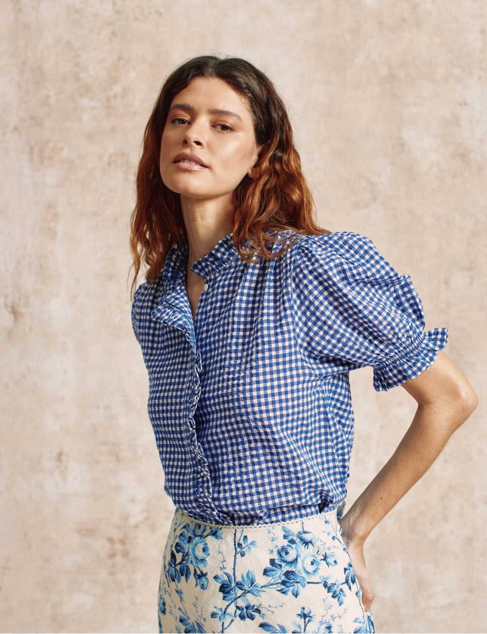 Monday Gingham Blouse