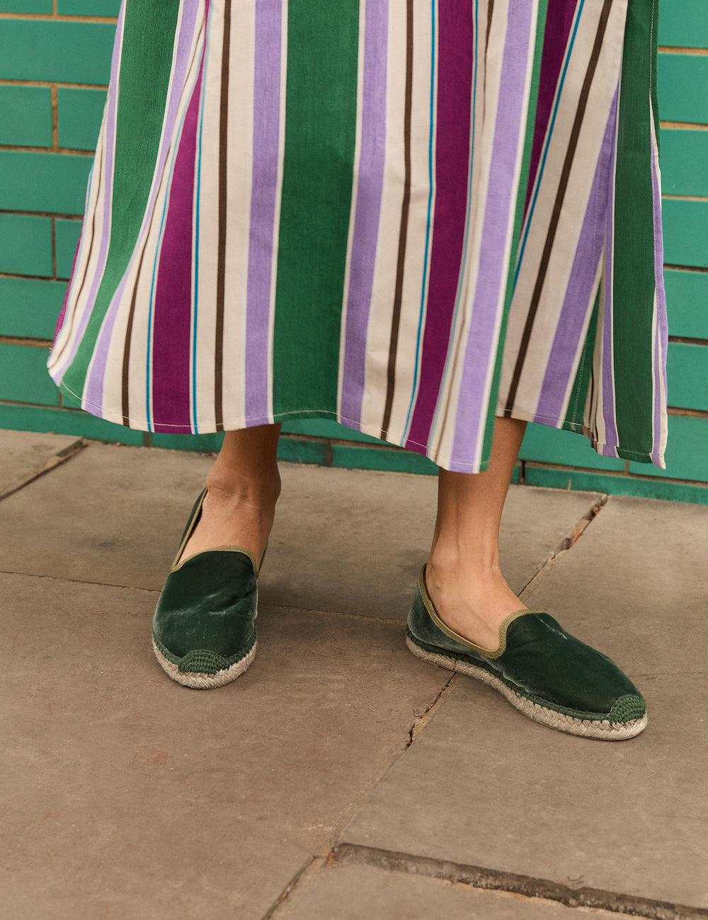 Nonno Velvet Espadrille