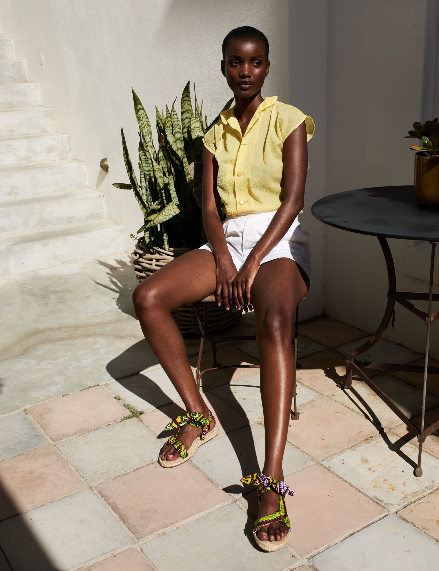 Cape Town Print Espadrille