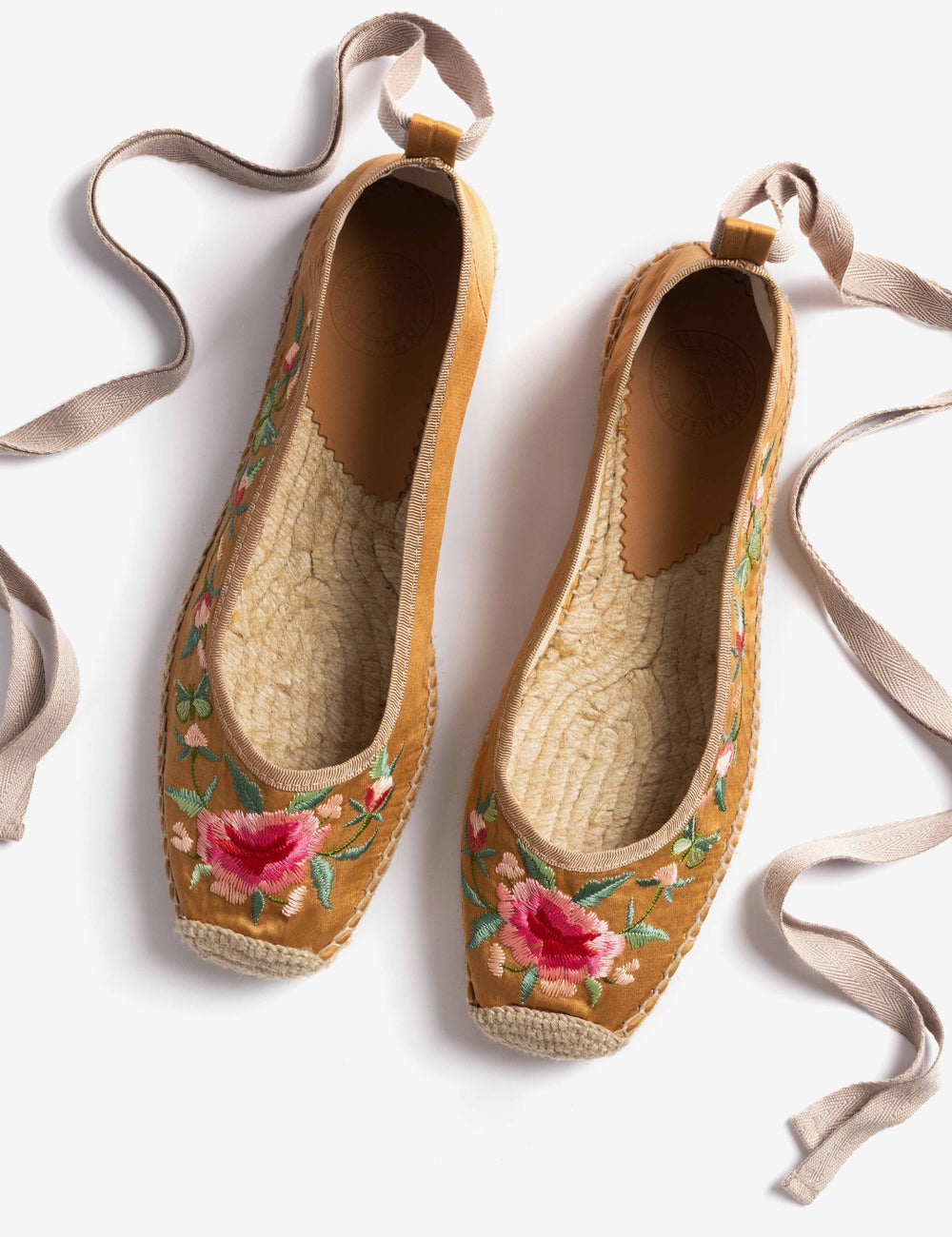 Allegra Butterfly Embroidered Espadrille