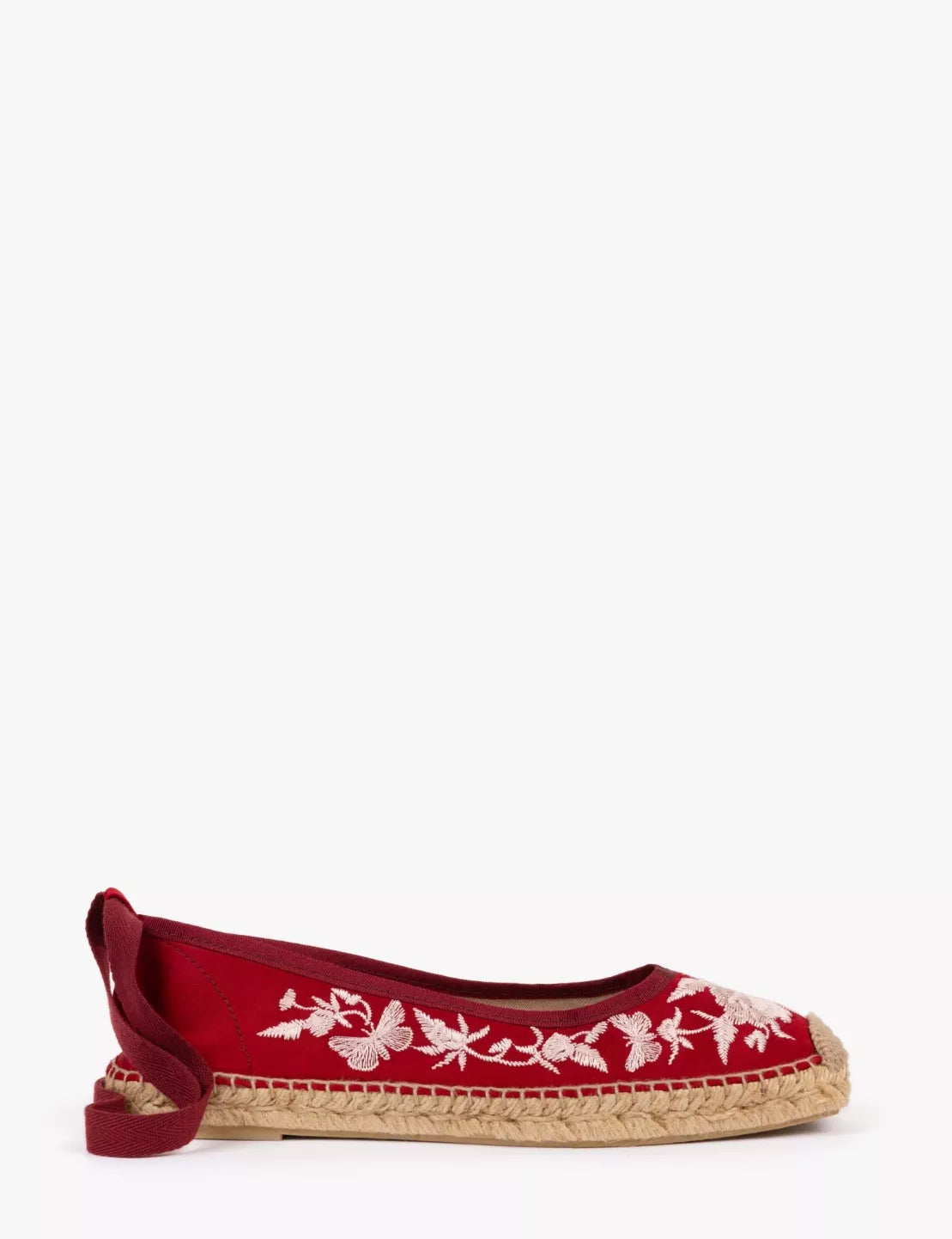 Allegra Butterfly Embroidered Espadrille