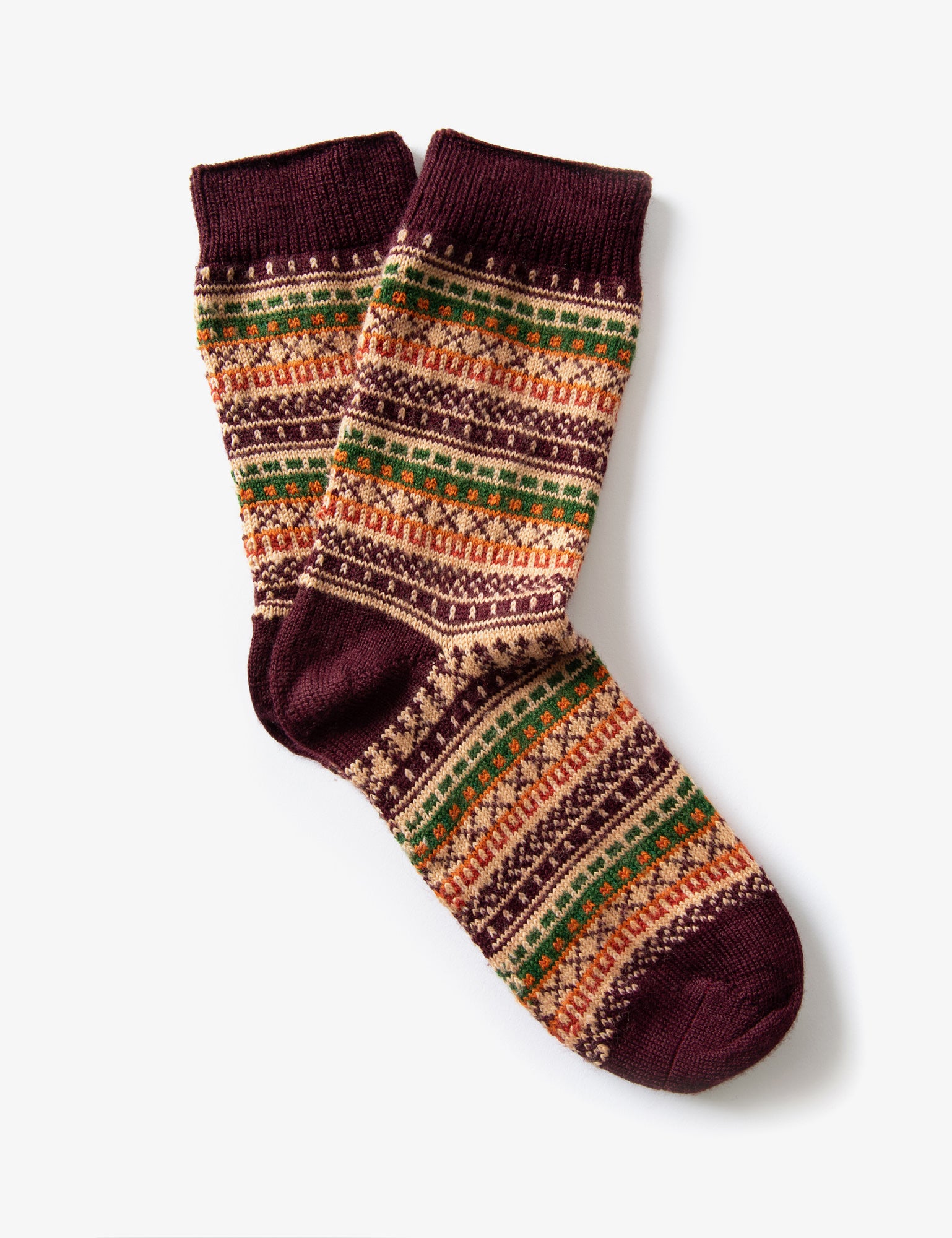 Caledonia Fairisle Sock