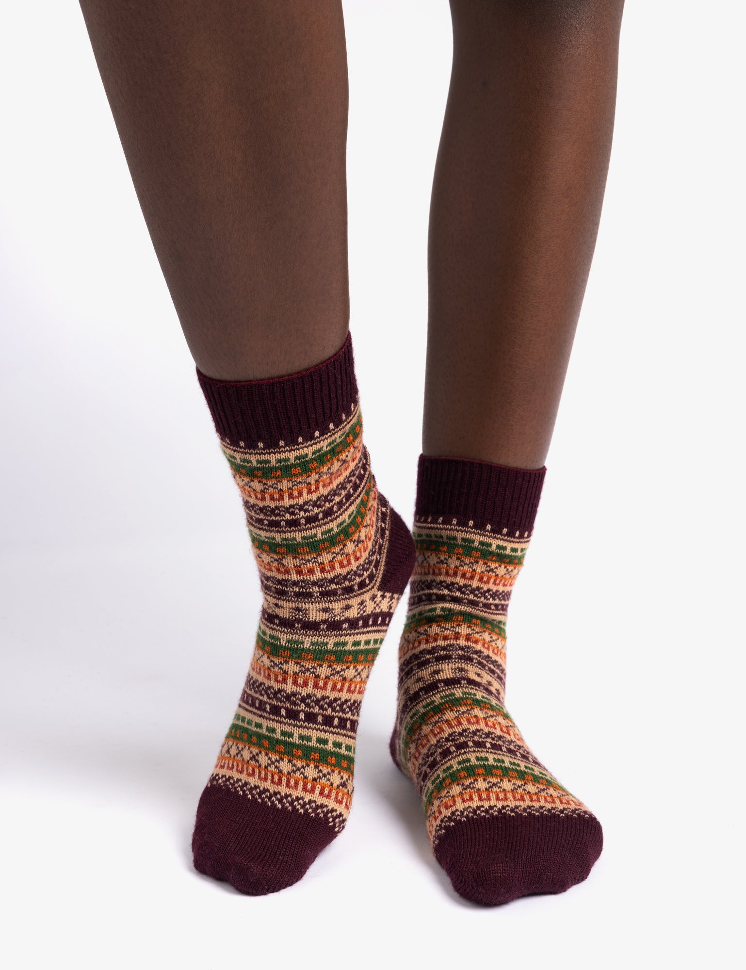 Caledonia Fairisle Sock