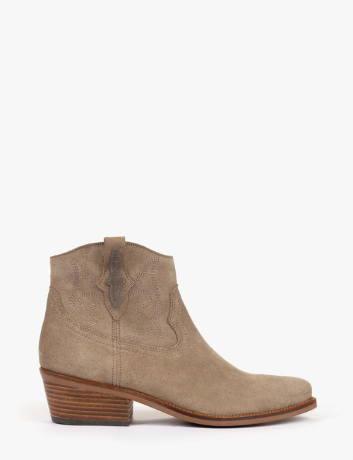 Cassidy Suede Embroidered Boot