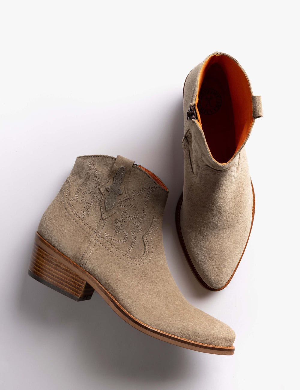 Cassidy Suede Embroidered Boot
