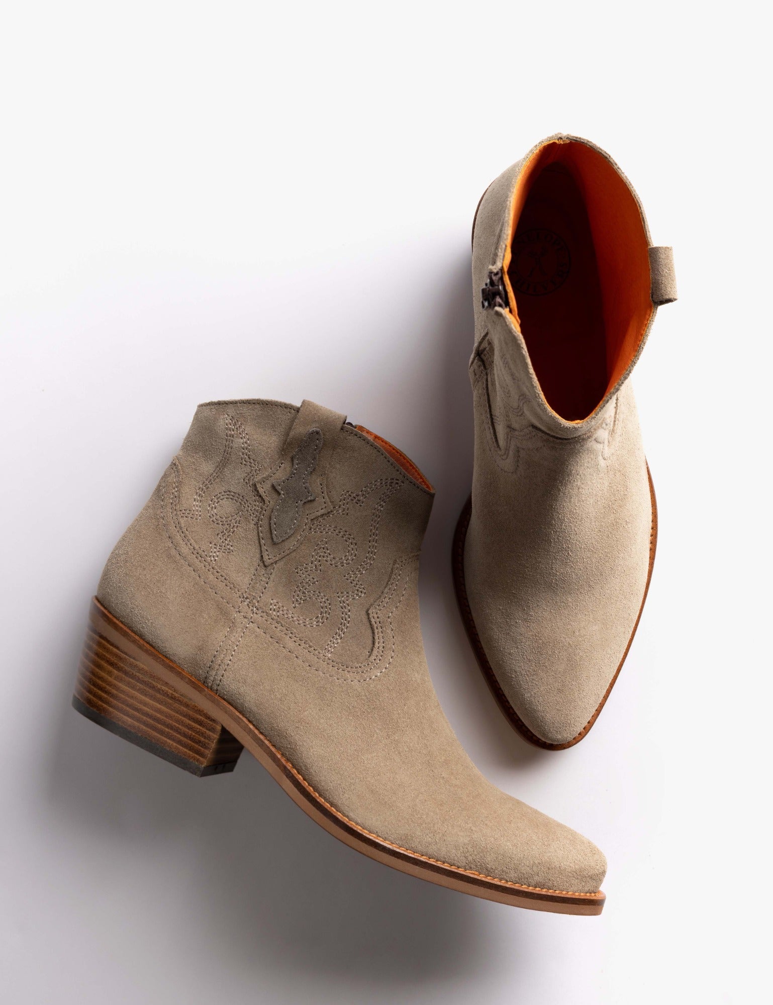 Cassidy Suede Embroidered Boot