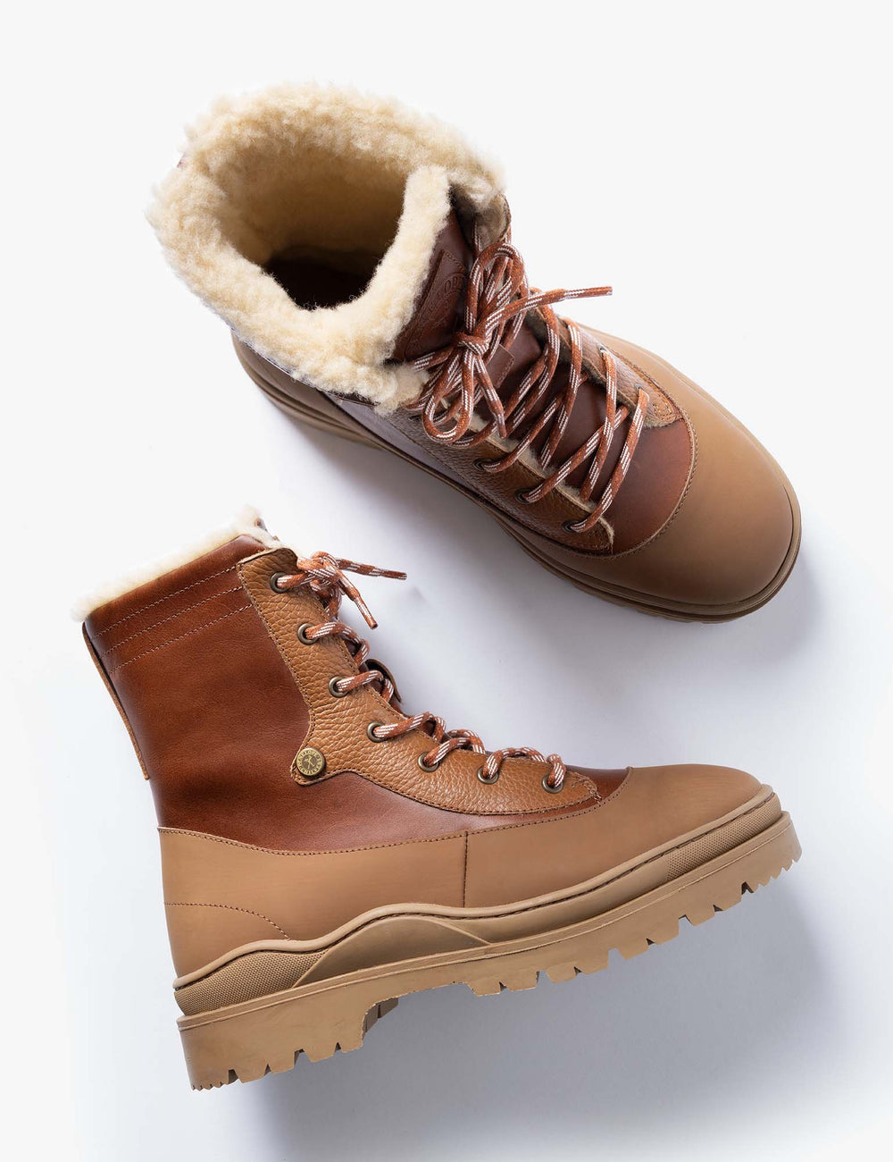 Florist Leather Wool-lined Boot