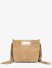 Fringe Handy Suede Bag