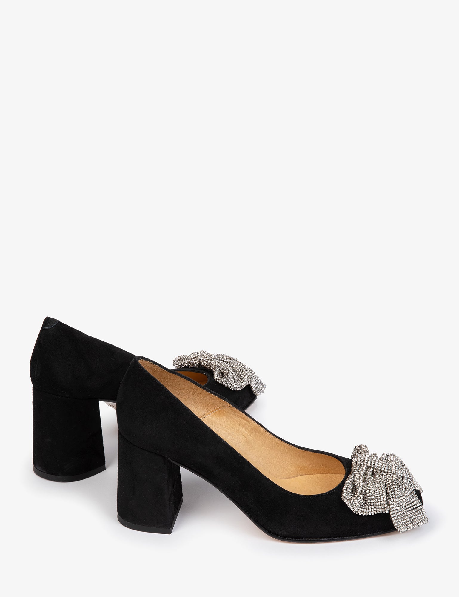 Gamine Bow Suede Shoe