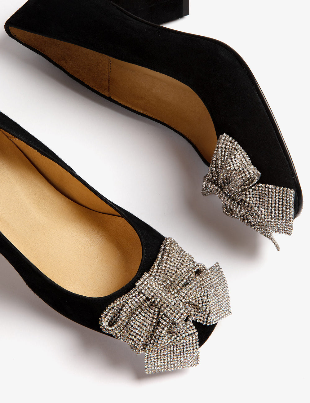 Gamine Bow Suede Shoe