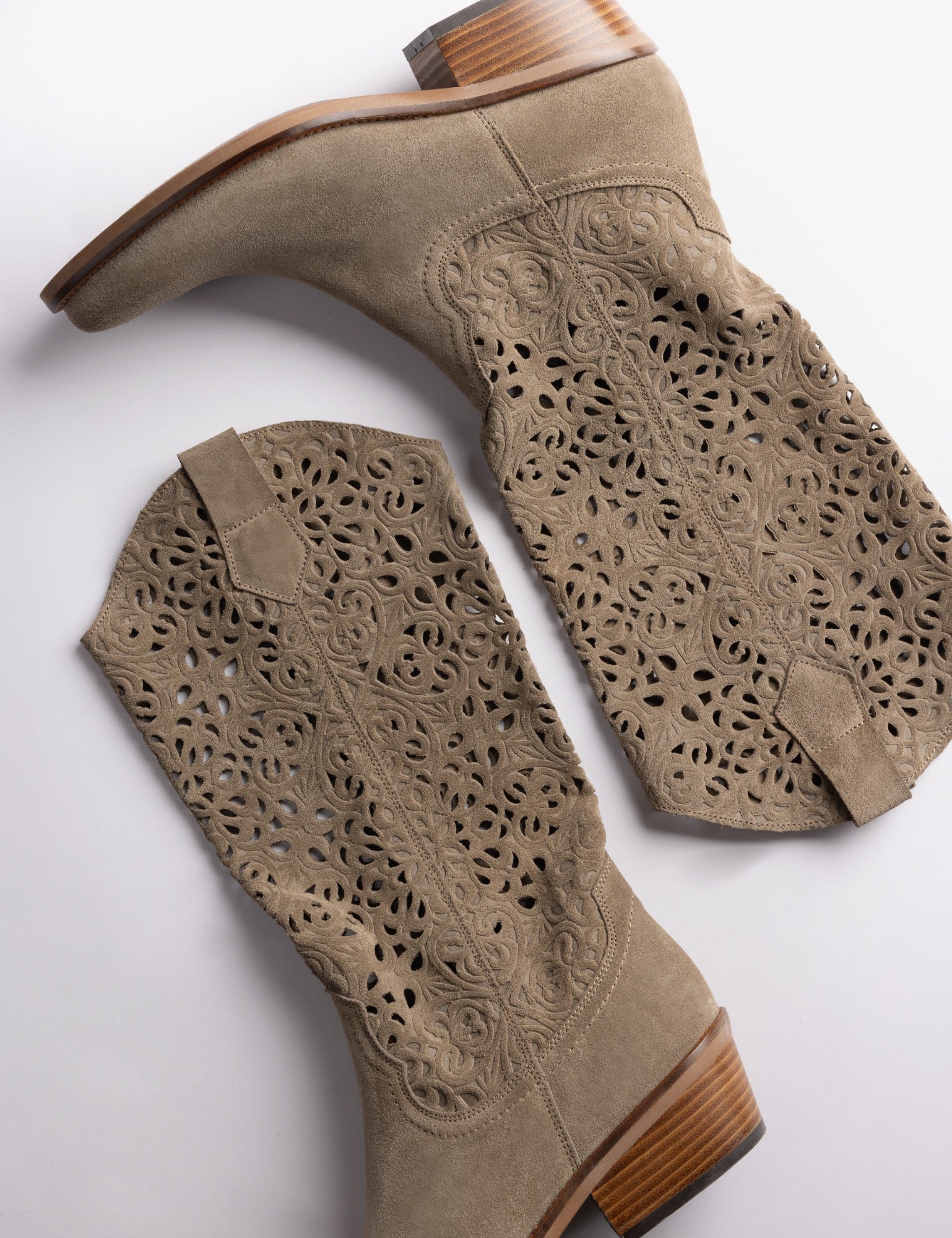 Goldie Cut Out Lace Boot
