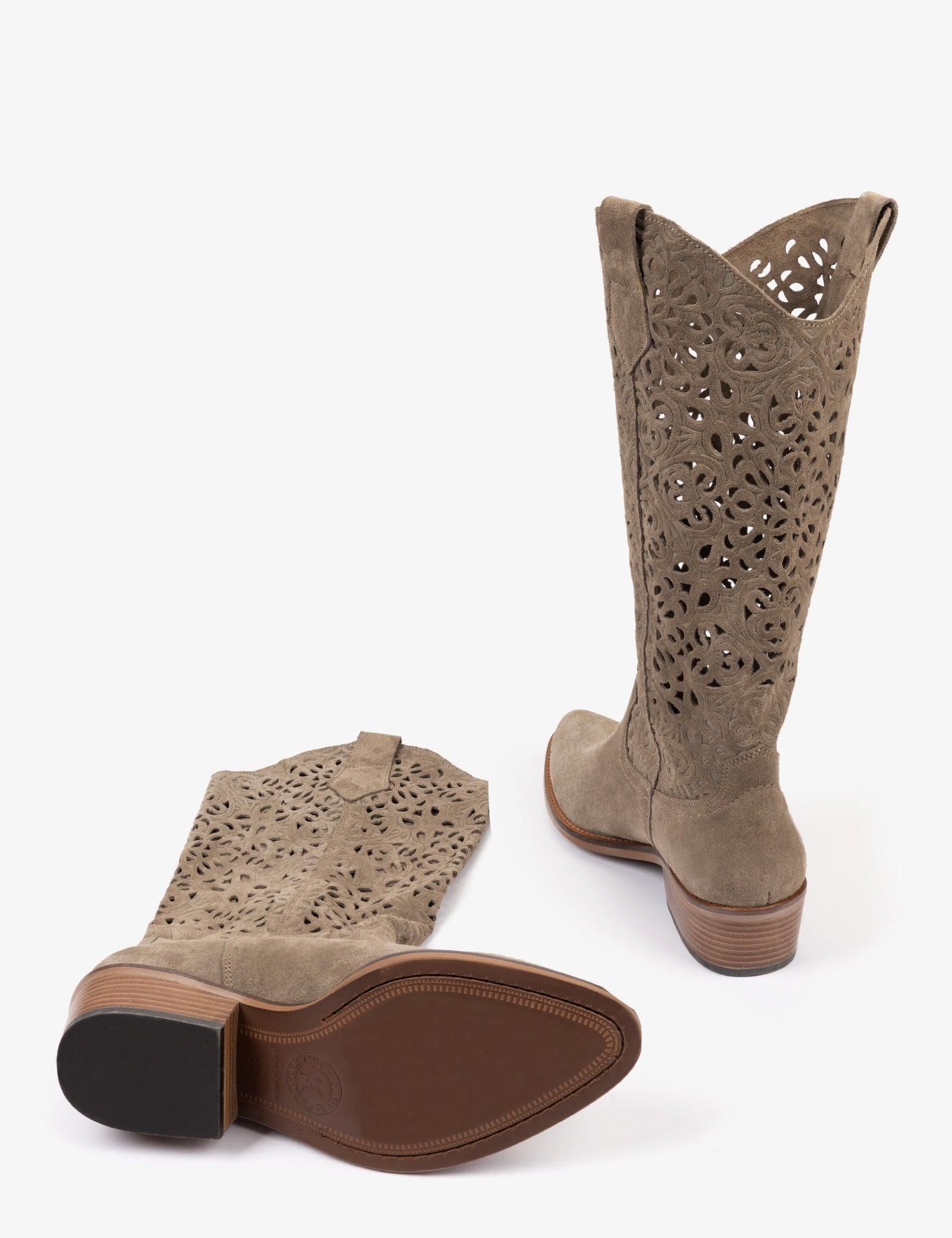 Goldie Cut Out Lace Boot